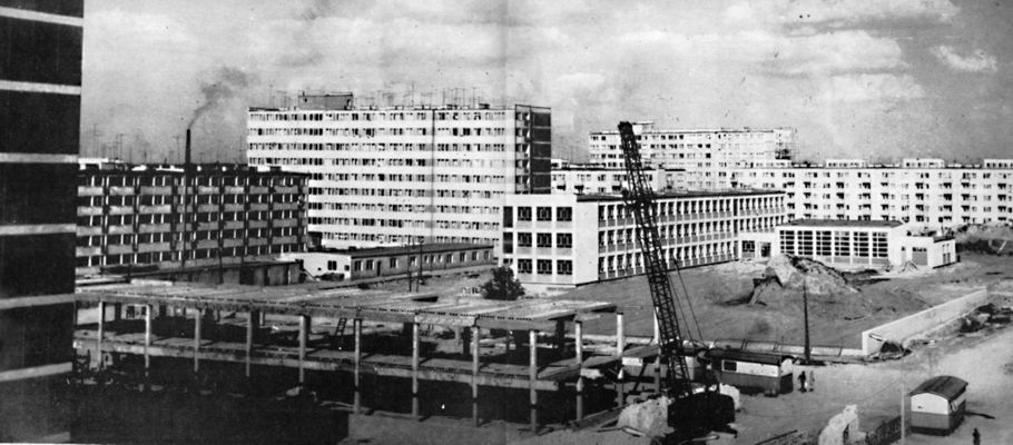 Os. Tysiąclecia - pocz. lat 70tych.
