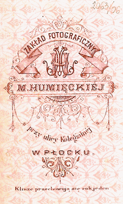 Płoccy fotografowie
Humięcka
Słowa kluczowe: fotograf