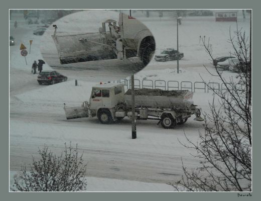 Odśnieżanie po polsku
