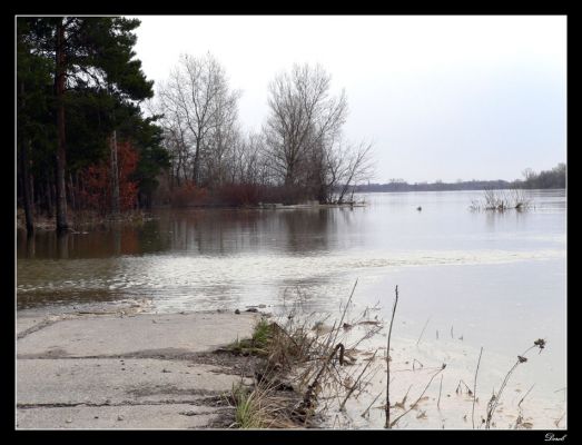 Wysoka woda - trzy dni później
