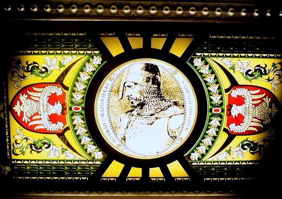 Konrad Mazowiecki
Medalion pocztu władców Polski w bazylice w Licheniu.
