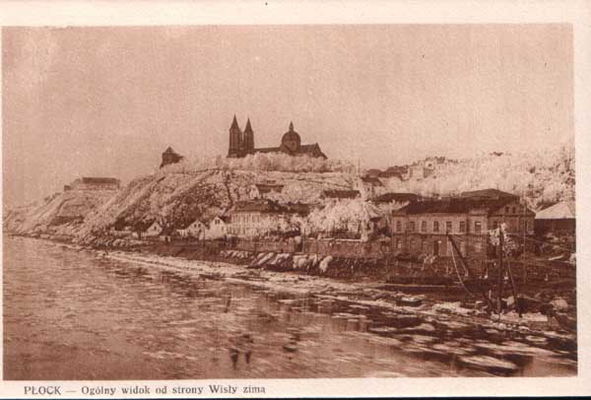 ogólny widok od strony Wisły zimą 1923r.
***
