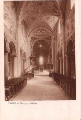 wnętrze Katedry
1923r.
