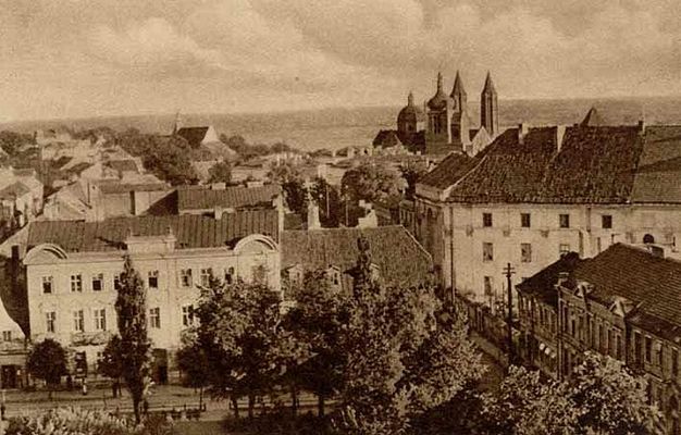 Płock - ok. 1930 roku
Widok z wieży ratuszowej
