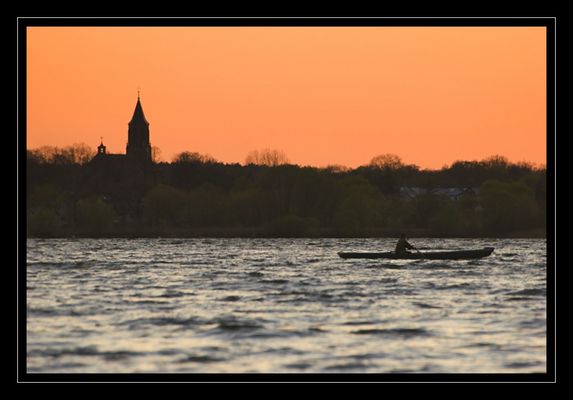 Nocne łowy
Wisła na wysokości Duninowa
