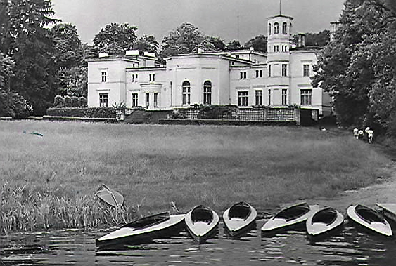 Łąck pow Płock Dom FWP Pałac 1968r
