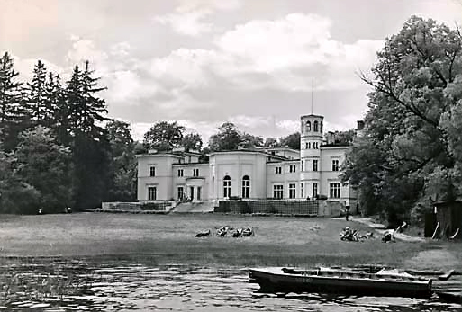 Łąck pow Płock Dom FWP Pałac 1968r
