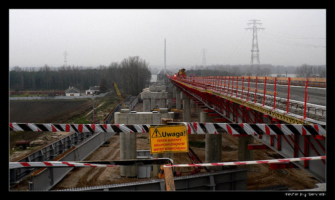 Nie wchodzić
Budowa drugiej nitki na estakadzie
