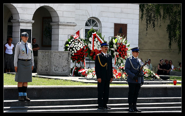  Święto Wojska Polskiego
Ceremonia złożenia kwiatów na płycie Grobu Nieznanego Żołnierza 15 sierpień 2007
