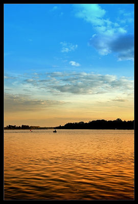 Wisła w Borowiczkach
Patrząc w stronę Bielina
