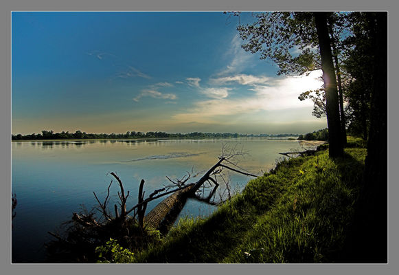 Wisła
na wysokości Kępy Polskiej

