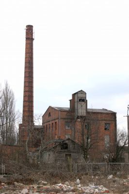 Budynek dawnej elektrownii.
