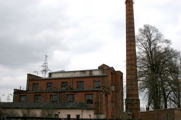 Budynek dawnej elektrownii.
