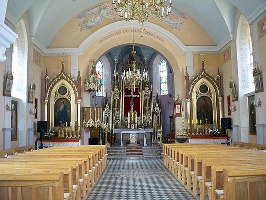 Proboszczewice
Wnętrze kościoła parafialnego.
Słowa kluczowe: Proboszczewice