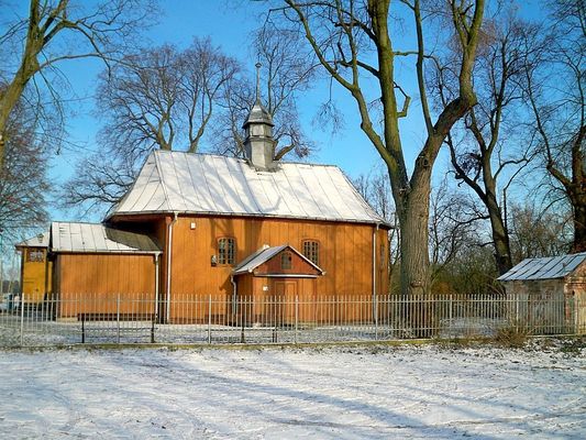 Zima w Brwilnie Grn.
Kościół św. Andrzeja
Słowa kluczowe: Brwilno