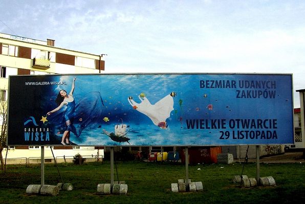 Zbliża się WIELKIE OTWARCIE
Zapowiedź widziana na Skarpie.
