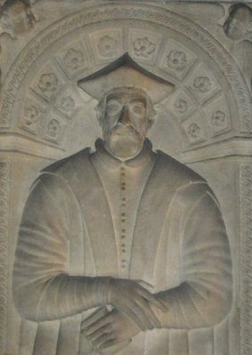 Paweł Głogowski
Portret płockiego dostojnika kościelnego na renesansowym pomniku w Kaplicy Królewskiej.
