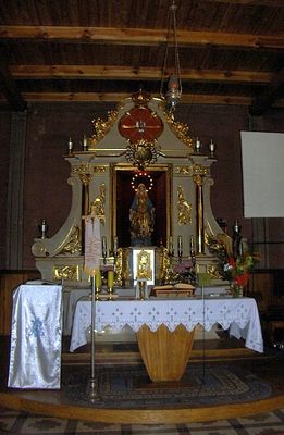 Góra
Kościół - ołtarz główny.
Słowa kluczowe: Góra