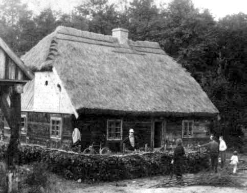 chałupa zbudowana w końcu XIX wieku z Drwał pod Wyszogrodem
dzisiaj w skansenie sierpeckim 
Słowa kluczowe: chałupa Drwały skansen