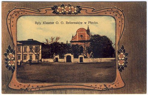 Klasztor Reformatów
na starej widokówce
