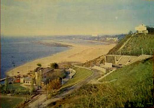 nad Wisłą romantycznie, pastelowo
lata 60-te
