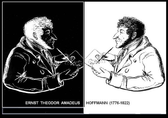 Hoffmann Ernst Theodor Amadeus (1776-1822) mieszkał w Hotelu Berlińskim dzisiaj Dom Darmstadt ul. Stary Rynek 8 w Płocku
niemiecki poeta, kompozytor, malarz, twórca epoki romantyzmu. Łączył fantazję z realizmem, posługując się często nastrojem tajemnicy i grozy. Autor opery Undine (1816), która wywarła wpływ na romantyczną operę niemiecką, nowel i opowiadań (Obrazki fantastyczne w stylu Callota, 1814-1815, Braci Serafiońskich, 1819-1821). Do najbardziej znanych utworów należy "Historia o dziadku do orzechów"
