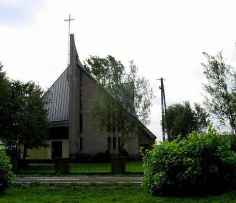 kościół w Łącku
lato 2006r
