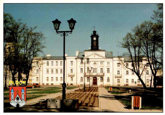 Ratusz i Stary Rynek w Płocku
na nieco staszej widokówce
