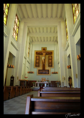 Wnętrze Koscioła 1000-lecia Chrztu Polski
Gąbin
