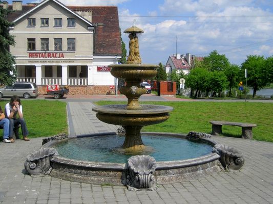 Wyszogród
Fontanna "Jaś i Małgosia" na Starym Rynku
