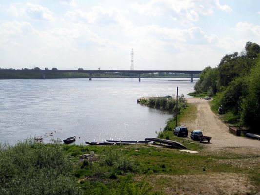 Nad Wisłą w Wyszogrodzie
