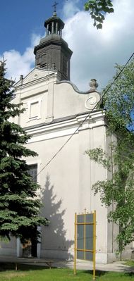 Kościół oo. Franciszkanów pw. Matki Bożej Anielskiej w Wyszogrodzie
Front kościoła
