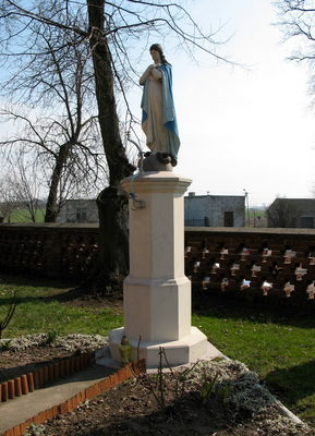 Figurka obok kościoła w Ciachcinie
Słowa kluczowe: Ciachcin figurka