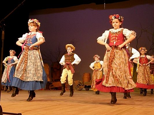 tańczy zespół "Dzieci Płocka"
Teatr Dramatyczny w Płocku, 19.04.2008r.
