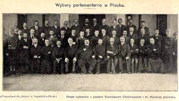 posłowie ziemi płockiej
czasopismo Świat Nr 27 z 1906r.
Słowa kluczowe: posłowie ziemi płockiej czasopismo Świat Nr 27 z 1906r.