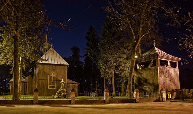 Kościół św. Aleksego
w nocnej oprawie
